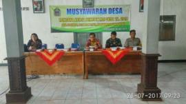 Musyawarah Desa Sidoharjo