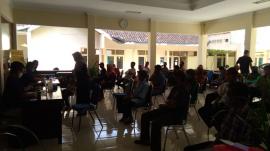 Penyaluran Bansos BTT APBD Di Aula Kapanewon Tepus 