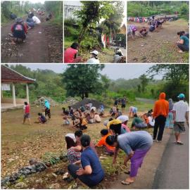 Konsisten, Warga Sidoharjo Rutin Lakukan Jum'at Kliwon Bersih