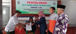 Penyaluran BLT DD Untuk Tiga Bulan Sekaligus