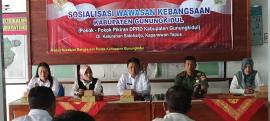 Sosialisasi Wawasan Kebangsaan Pokir DPRD Gunungkidul