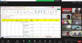 Monev Pelaksanaan Dana Keistimewaan Melalui Zoom Meeting