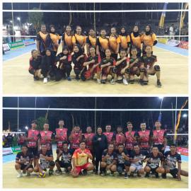 Pertandingan Malam Kedua Turnamen Bola Volly Sidoharjo Cup