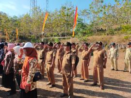 Upacara Pengibaran Bendera HUT Kemerdekaan RI Ke 79