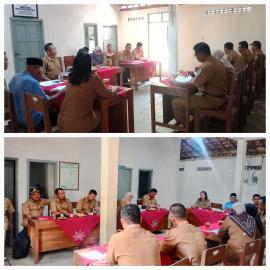 Rapat Koordinasi Rutin Lurah dan Pamong Oktober