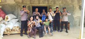 Bantuan Kursi Roda Dari Polres Gunungkidul