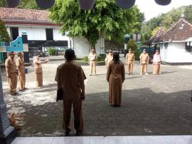 Apel Pagi, Lurah Sampaikan Padatnya Kegiatan Bulan Mei