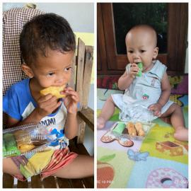 Pemberian PMT Ibu Hamil Dan PMT Balita Hari Ke 6