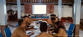 Rapat Koordinasi Dalam Rangka Pelaporan Kegiatan Semester Pertama