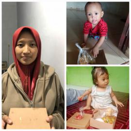Pemberian PMT Ibu Hamil Dan PMT Balita Hari Ke-33