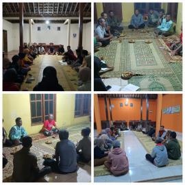Beberapa Tim Inti Padukuhan Adakan Koordinasi Persiapan Muskal DTKS