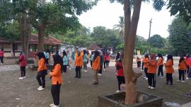 Sosialisasi Germas Dengan Senam Obah Bungah