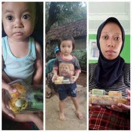 Pemberian PMT Ibu Hamil Dan PMT Balita Hari Ke 48