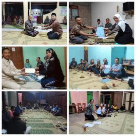 Sapa RT Hari Ke Tiga, Tim Membagi Diri Ke Setiap Padukuhan