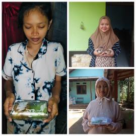 Penyaluran PMT Ibu Hamil Hari Ke 58
