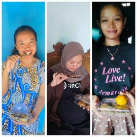 Pemberian PMT Ibu Hamil Hari Ke 63