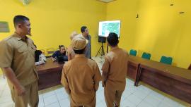 Kaur Tata Laksana Hadiri Koordinasi Batas Kalurahan