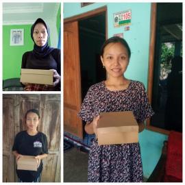 Pemberian PMT Ibu Hamil Hari Ke 68