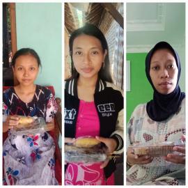 Tim PMT Menyalurkan PMT Untuk Ibu Hamil Hari Ke 70