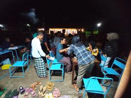 Antusias Warga Padukuhan Klepu Cek Kesehatan Sebelum Pertemuan Rutin