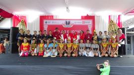 Anak-Anak Tampil Memukau Tampilkan Atraksi Dalam Pentas Seni Dalam Rangka Puncak Peringatan HUT RI K