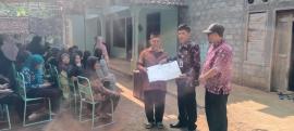 Penyerahan Akta Kematian Mbah Depes