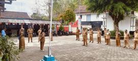 Pemerintah Kalurahan Sidoharjo Mengawali Kegiatan Dengan Apel Pagi