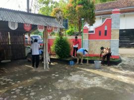 Pamong Sidoharjo Juga Turut Lakukan Kegiatan Jum'at Bersih, Berharap Jadi Rutinitas