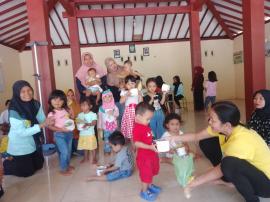 Kegiatan Posyandu Bulan September Padukuhan Bintaos