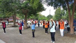 Senam Obah Bungah Dalam Rangka Germas