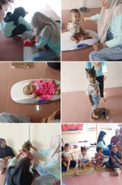 Pelaksanaan Posyandu Nyawiji Padukuhan Bengle I