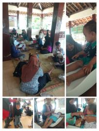 Pelaksanaan Posyandu Nyawiji Padukuhan Pulengelo