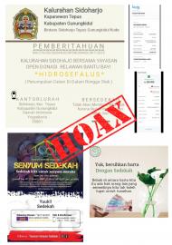 HOAX, Penipuan Mengatasnamakan Pemerintah Kalurahan Sidoharjo Kembali Terjadi