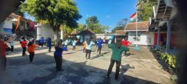 Senam Germas Untuk Masyarakat Sidoharjo Lebih Sehat
