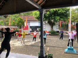 Semangat Germas Jum'at Pagi Yang Cerah