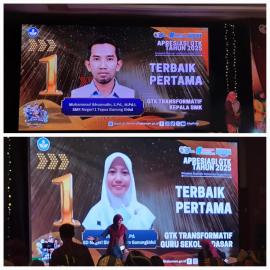 Dua Insan Pendidikan Kapanewon Tepus Melaju Tingkat Nasional