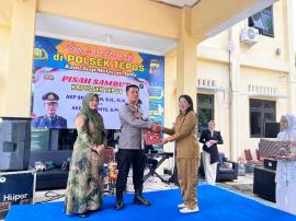 Pisah Sambut Kapolsek Tepus Berlangsung Khidmat