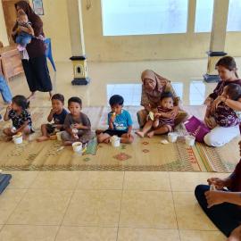 Posyandu Nyawiji Bulan Desember Padukuhan Jati