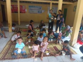 Posyandu Nyawiji Bulan Desember Padukuhan Pulegundes I