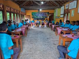 Kelompok Tani Sarwo Akur Puleireng Gelar RAT dan Lomba Ubinan Jagung