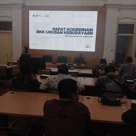 Rapat Koordinasi BKK Urusan Kebudayaan Digelar di Paniradya Kaistimewan