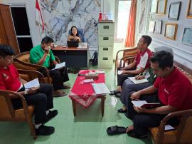 Lurah Lakukan Koordinasi Dengan Kasi dan Kaur Sidoharjo