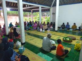 Tradisi Selikuran di Padukuhan Pulekulon, Warga Berkumpul Pererat Kebersamaan