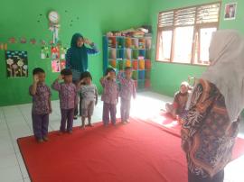 Kegiatan SPS Srigunting Puleireng: Pembiasaan Disiplin dan Belajar Menyenangkan