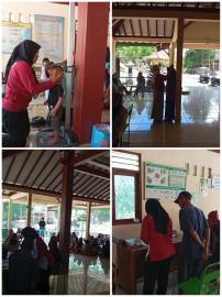 Kegiatan Posyandu Nyawiji Padukuhan Bintaos Bulan Maret