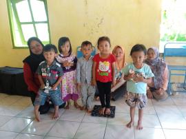 Kegiatan Posyandu Nyawiji Padukuhan Klepu