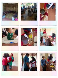 Kegiatan Posyandu Nyawiji Padukuhan Bengle I Bulan Maret