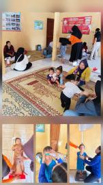 Kegiatan Posyandu Nyawiji Padukuhan Pulegundes I Bulan Maret