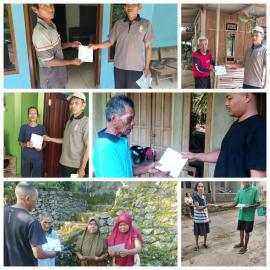 Pembagian SPPT PBB Warga Padukuhan Puleireng