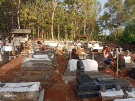 Warga Padukuhan Jati Lestarikan Tradisi Ziarah Kubur Menjelang Lebaran